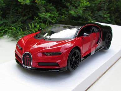 Maisto 1-24 Diecast Car Bugatti Chiron Red # 16