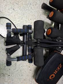 push up machine and dumbell set