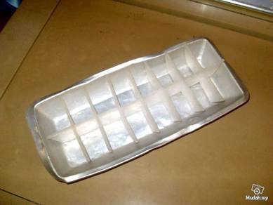 Vintage Metal Ice Cube Tray