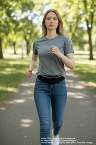 Slim Running Belt – Lightweight & Phone Holder