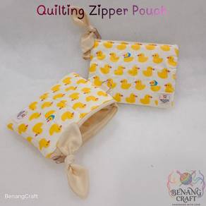 Handmade Quilting Zipper Pouch(ZP1)