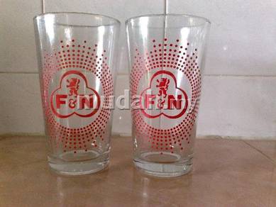 Cawan F&N glass cup old