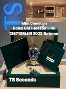 Rolex GMT-Master II 40mm Oyster 126710BLNR 2022