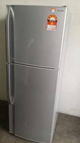 Freezer Refrigerator Samsung 2 Pintu Fridge Silver