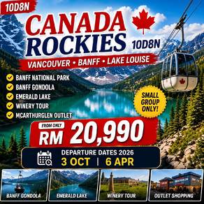 10D8N CANADA ROCKIES With FLIGHT 
