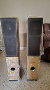 audiophile amplifier and tower speaker 