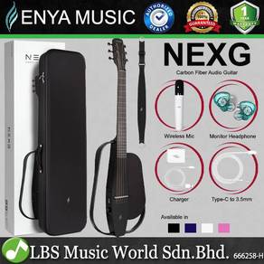 Enya NEXG 38 Inch Acoustic Electric CarbonFiber BK