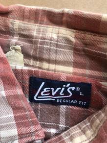 Vintage 1970 Levis Western cowboy shirt USA Big E