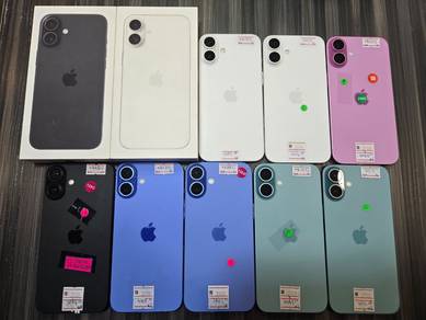 IPhone 16+ Plus 128GB / 256GB / 512GB - Fullset