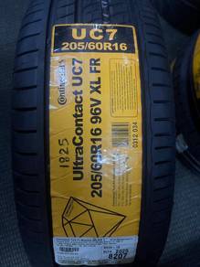 New Tyre 205-60-16 Continental UC7 (1825y)