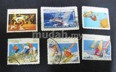 Stamps - AUSTRALIA - Sports