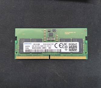Ram DDR5 8GB 5600mhz Laptop Sodim Samsung Sk hynix
