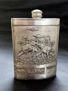 Balang /bekas air pewter siaz poket