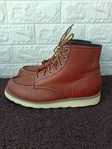 uk7 Unbrand Heritage Moc Toe Boots