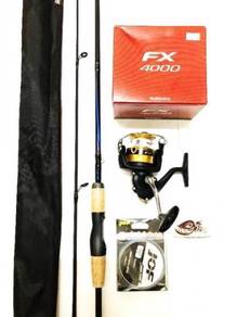 Shimano fx reel combo shakespeare conquest rod