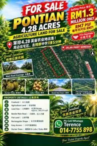 Agricultural Land in Pontian, JHR