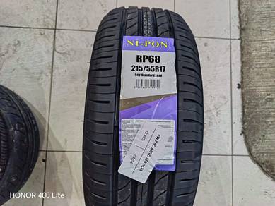 Tayar baru nipon 215/55/17 tahun 26
