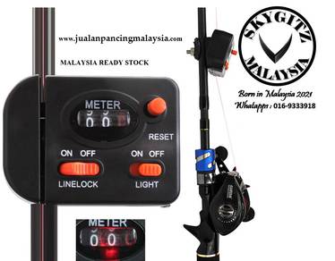 SKYGITZ MALAYSIA Fishing Digital Line Counter
