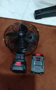 kipas portable 2 batery 