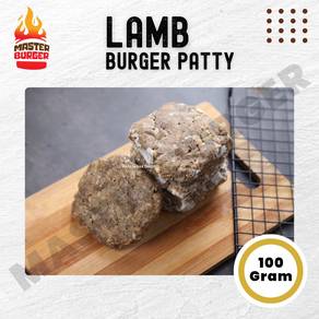 Master Burger Homemade Patty Lamb 100g