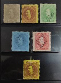 Sarawak Old Stamps Sir Charles Brooke Set (Used)