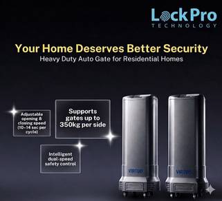 LockPro Virtuo Heavy Duty Autogate Motor (350kg)