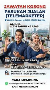 Peluang kerjaya segera ambilan april 2026