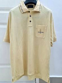 Gianni Valentino Italy Yellow Polo Shirt