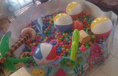 kids ball pit set (beli/sewa)