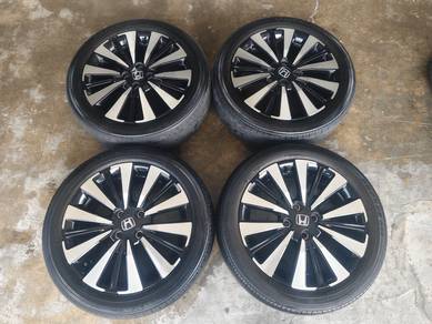 Rim second 16 Honda city RS siap tayar city myvi