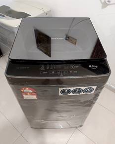 SHARP 8Kg Washing Machine Mesin Basuh 