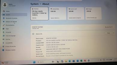 Dell latitude 5420 i7 11th gen
