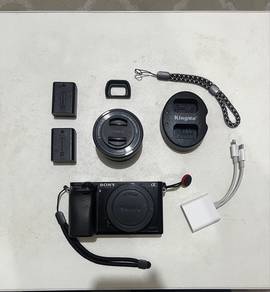 Sony A6000 Full Set + Kit Lens