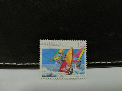 1990 Australia Stamp Sailboarding Sport