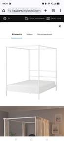 Ikea queen frame bed