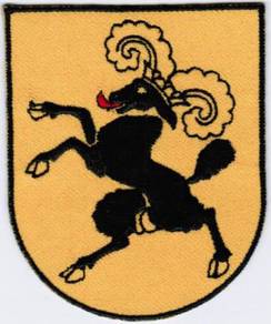 Canton Schaffhausen Coat of Arms Switzerland Patch
