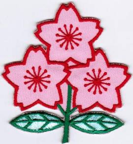 Japan National Rugby Union Team Brave Badge Patch