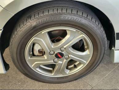 Toyota TRD Sport Rims/ Tyres 195/55/15 Bstone Tyre