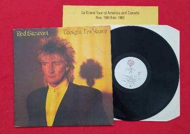 Rod Stewart TONIGHT I'M YOURS - USA LP
