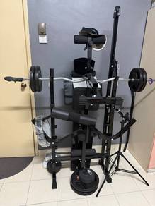 gym set & barbell