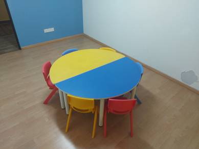 Study Table and Chairs
