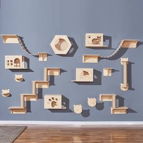 Cat Rack Wall Mounted Lying Frame Multifunctional