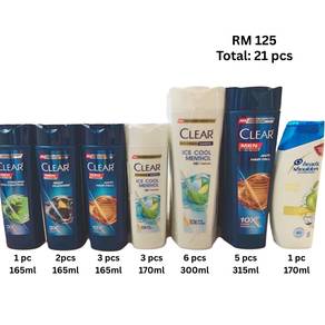Clear Stok - Shampoo (Clear / Head & Shoulder)