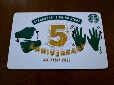 Starbucks Malaysia Signing Store 5th Anniversary C