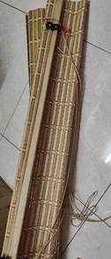 bamboo curtain window