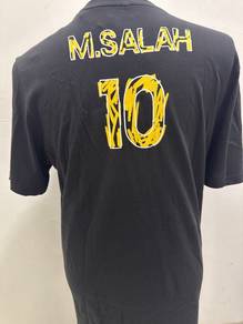 Original Adidas M. Salah 10 Football T-Shirt Black