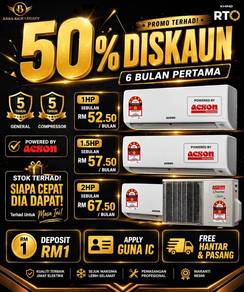 Aircond Acson Dual Inverter (Merbok)