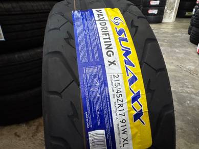 Tayar baru 215 45 17 Sumaxx max drifting semislick