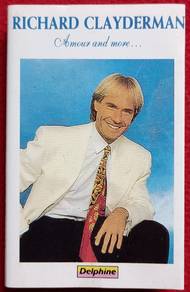 Richard Clayderman AMOUR AND MORE... Cassette Tape