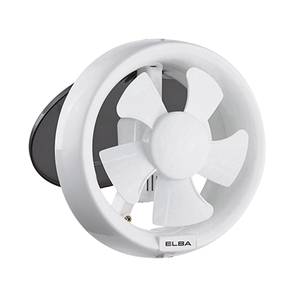 Elba 8" Glass Mounted Ventilation Fan EGVFE0815WH